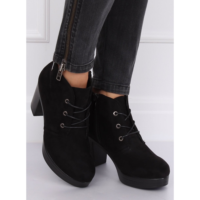 Zapato tacones negros 8B883 Negro 1