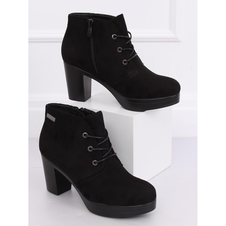 Zapato tacones negros 8B883 Negro 2