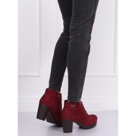 Tacones Maroon 8B883 Wine rojo 1