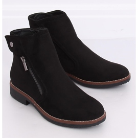 Botas negras Jodhpur para mujer 8B908 Negro 2 Botas negras Jodhpur para mujer 8B908 Negro 2