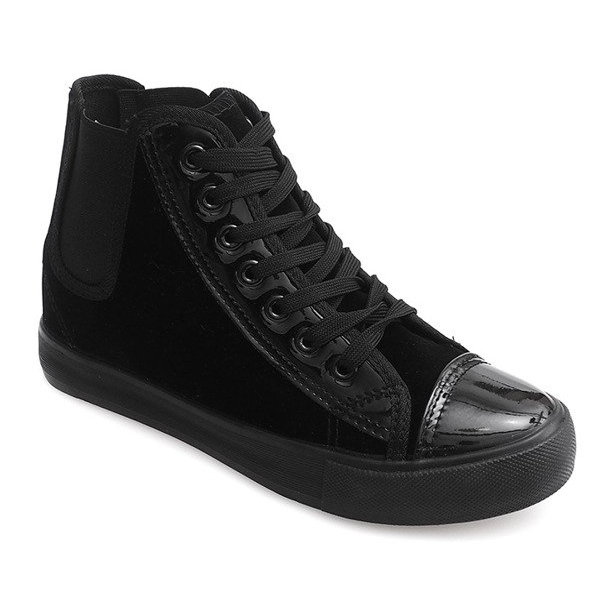 Zapatillas altas JX-96 Black negro 1