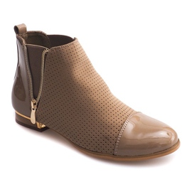 Botas caladas 60865-2 Caqui multicolor verde 1