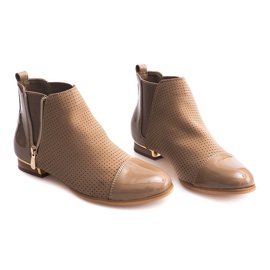 Botas caladas 60865-2 Caqui multicolor verde 2