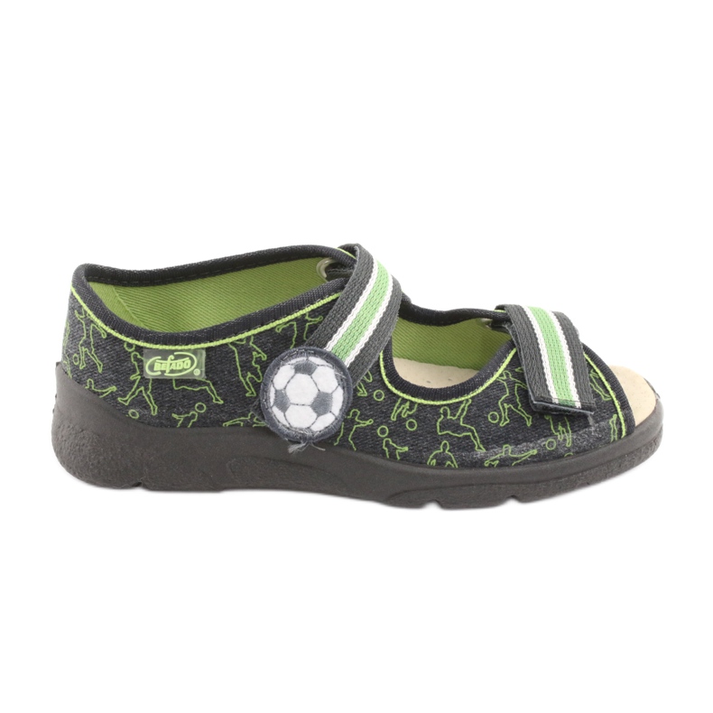 Calzado infantil befado 869Y131 gris verde 1