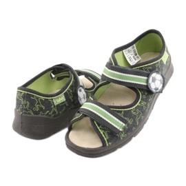 Calzado infantil befado 869Y131 gris verde 4