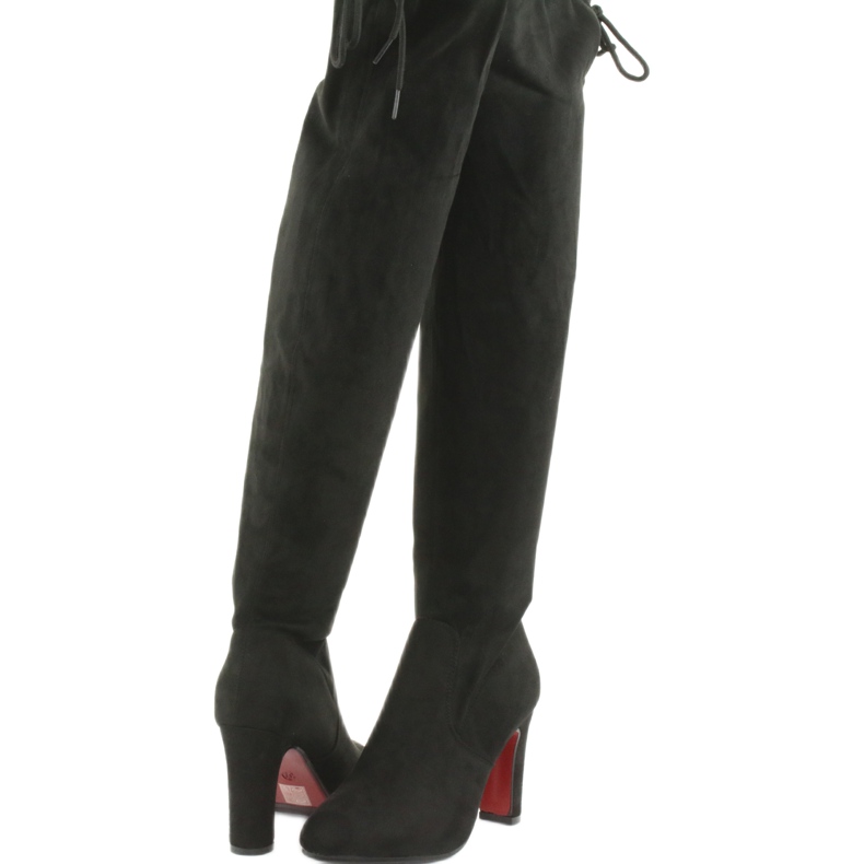 Botas negras elásticas por encima de la rodilla Filippo 996 negro 3