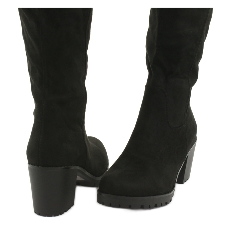 Botas Tacón Stretch Filippo 524 negro 4