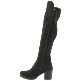 Botas Tacón Stretch Filippo 524 negro 1