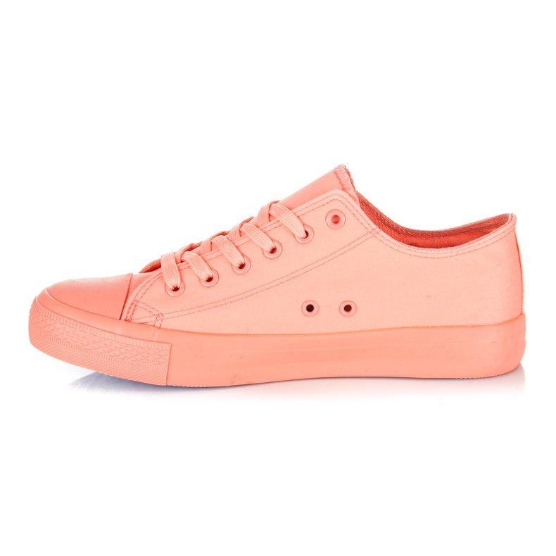 Deportivas de mujer textil rosado 1