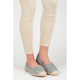 Bestelle Alpargatas Con Brillo gris 1