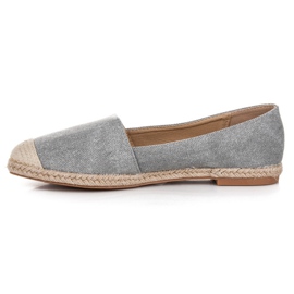 Bestelle Alpargatas Con Brillo gris 4