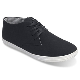 Zapatillas altas de moda 3232 Negro 2