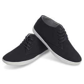 Zapatillas altas de moda 3232 Negro 5