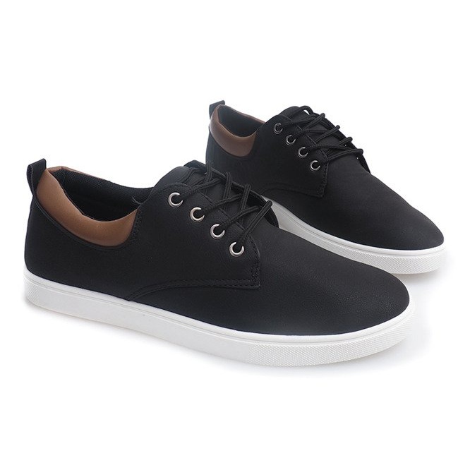 Zapatillas Casual Hombre 655 Negro 2