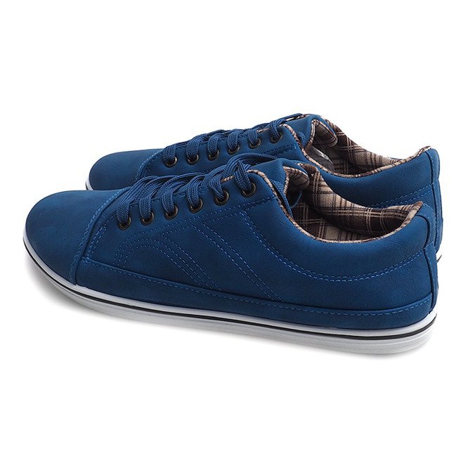 Zapatillas altas de moda TL345 Azul marino 1