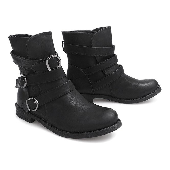 Botas Aisladas Motorizadas TT-60 Negra negro 1