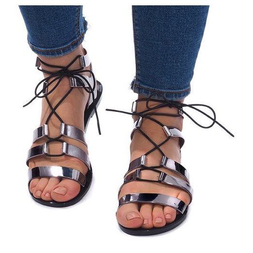 Meliski PT-9126 Sandalias negras negro 1