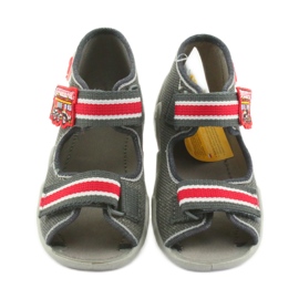 Calzado infantil befado 250P089 rojo gris 4