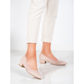 Seastar Bombas de tacón plano beige 2