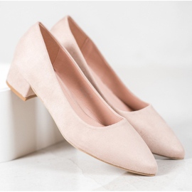 Seastar Bombas de tacón plano beige 5