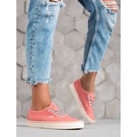 SHELOVET Zapatillas cómodas rosado 5