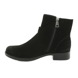 Botas de ante negro American Club SH04 2