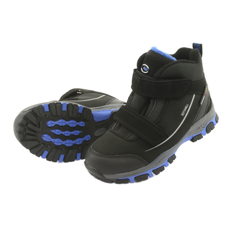 American Club Botas softshell con membrana American WT64 negro azul 5