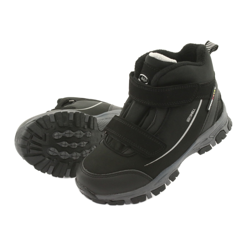 American Club Botas softshell con membrana American WT64 negro gris 4