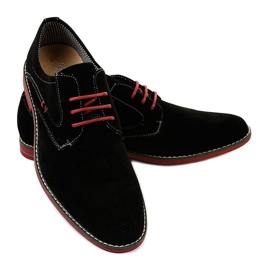 Zapatos bajos elegantes negros 6-688 3