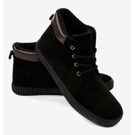 Zapatillas de hombre negras con aislamiento AN06 negro 3