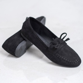 Nio Nio Mocasines de ante negro 3