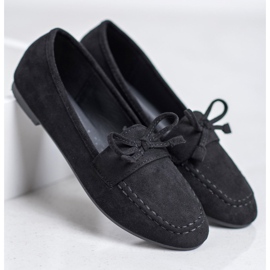 Nio Nio Mocasines de ante negro 4