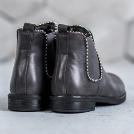 SDS Botines chelsea con jets gris 1 SDS Botines chelsea con jets gris 1