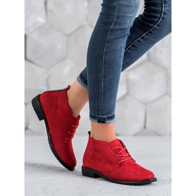 SHELOVET zapatos rojos 1