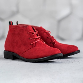 SHELOVET zapatos rojos 3