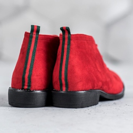 SHELOVET zapatos rojos 4