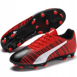 Nike Botas de fútbol Puma One 5.4 Fg / Ag M 105605-01 multicolor rojo 2