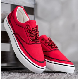 Bestelle Zapatillas de moda rojo 3