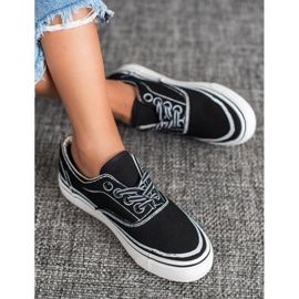 Bestelle Zapatillas de moda negro 1