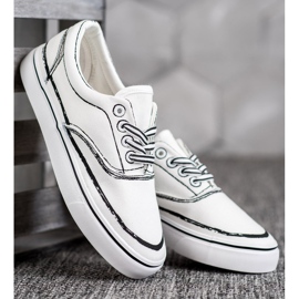 Bestelle Zapatillas de moda blanco 2