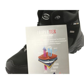 American Club Botas de invierno de trekking americanas con membrana negro 6