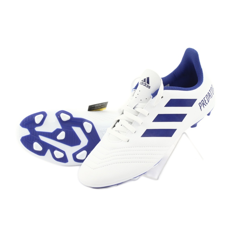 Botas de fútbol adidas Predator 19.4 FxG Jr CM8542 blanco 4