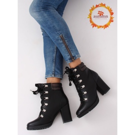 Tacones negros 8992-PU Negro 1
