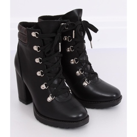 Tacones negros 8992-PU Negro 2