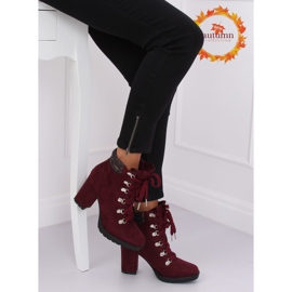 Botas de madera granate 8992 Wine Red rojo 1 Botas de madera granate 8992 Wine Red rojo 1