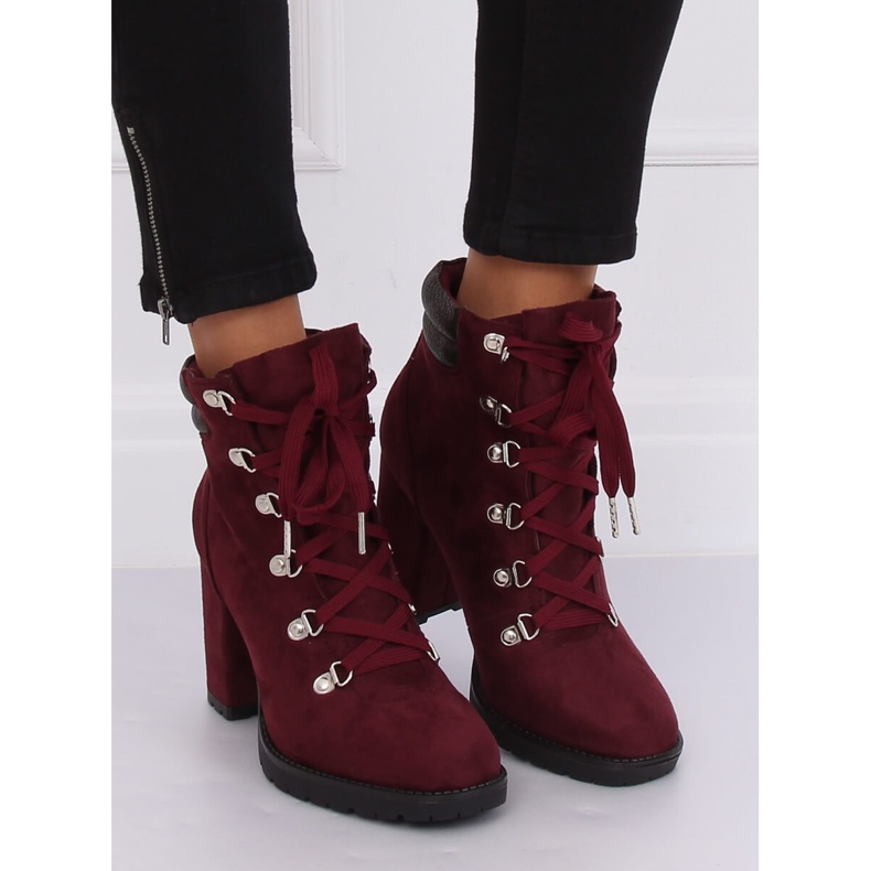Botas de madera granate 8992 Wine Red rojo 2 Botas de madera granate 8992 Wine Red rojo 2