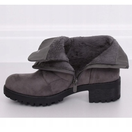 Gris Botas grises para mujer Z144 Gris 1