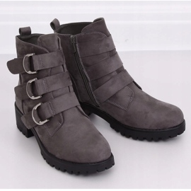 Gris Botas grises para mujer Z144 Gris 2 Gris Botas grises para mujer Z144 Gris 2