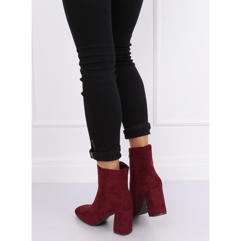 Maroon 3486 Wine Red Tacones altos rojo 2