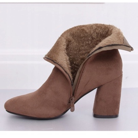 Tacones beige 3486 Caqui 4